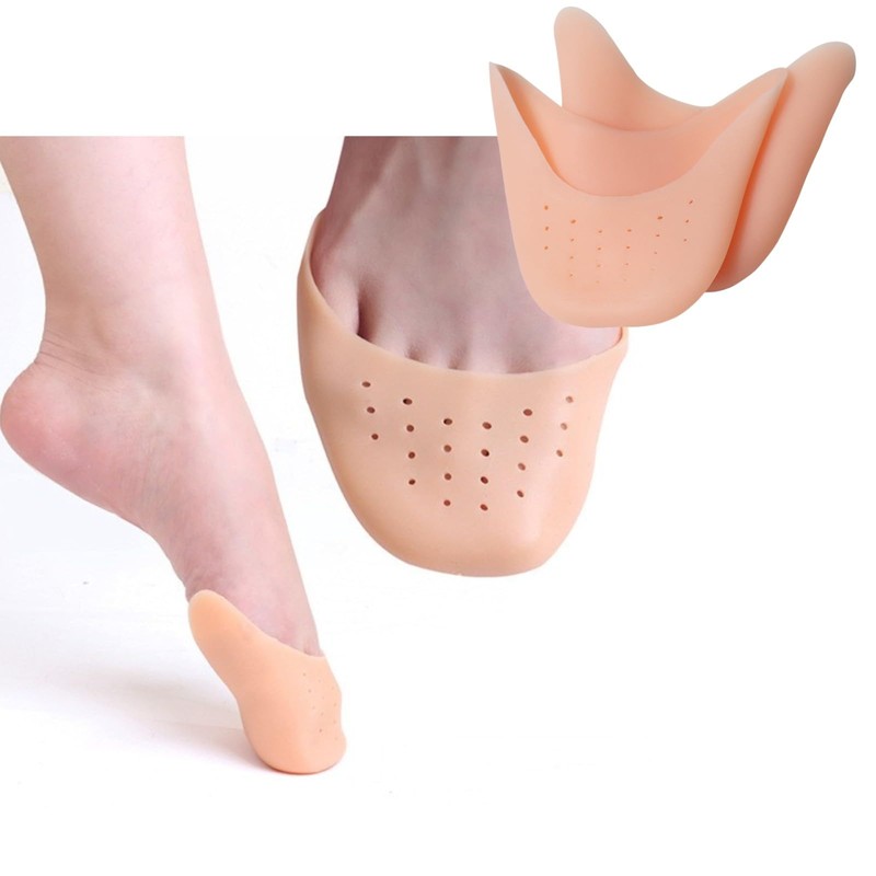 Dorytop Silicone Toe Protectors Ballet Dance Toe Pads Gel Toe