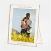 THINGS REMEMBERED Gold Glass 8x10 Photo Frame (Free Customization)