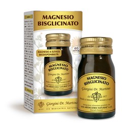 MAGNESIO BISGLICINATO Pastiglie - 30 g (Magnesio ad elevata biodisponibilità, con vitamina B6 e Selenio)