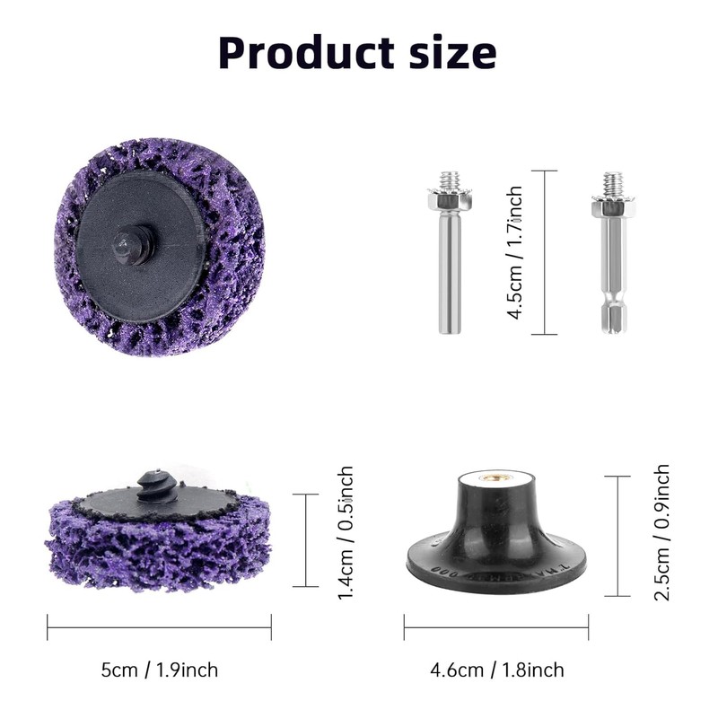 DMJJSD® 19 x 2 Inch CSD Disc, Grinding Disc, Coarse
