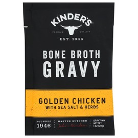 Kinder's, Bone Broth Golden Chicken with Sea Salt & Herbs Gravy Mix, 1 Ounce