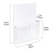 MoKo Magnetic Pockets, Set of 2, Magnetic Pockets, Trinket Organizer,
