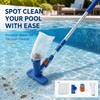 Portable Pool Vacuum Cleaner for Small Pools – 40-Inch Water