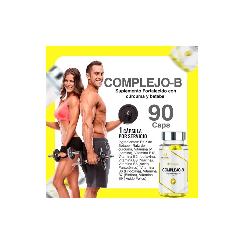 Vitamina Complejo-b Peptofrance 90cápsulas