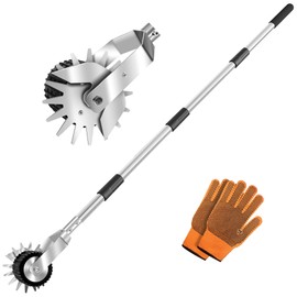 KYEEN-TOOLS Adjustable Stainless Steel Lawn Edger, Grass Edger for Sidewalks