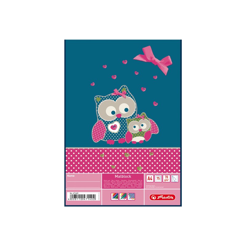 Herlitz Comic Colouring Pad A4