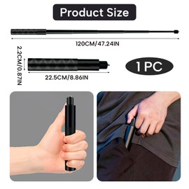 120 cm Compatible with X3 Invisible Aluminium Selfie Stick, 7-Pole Action Camera, Aluminium Selfie Pole, Monopod for Action Cameras RS ONE X3 X2 Go 3 Hero 12 11