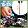 HOPESPANNER 1 Set Universal 2pcs Car Fuse Tap Add A
