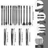 17 Pcs Plastic Scraper Tool Small Carbon Fiber Plastic Scrapers