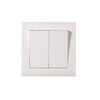 MK Essentials 10AX 2G 2WAY Switch - Wide Rocker