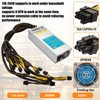 VTRETU 2000W Mining Power Supply 2U Miner PSU 110-264V for