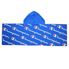 Champion 5065025000 Cooling Hooded Towel, Cool Script, Cooling Sensation, Sunburn Protection, Drawstring Included