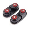 1 Piece Black Boat Sailing Ball Bearing Cam Cleat ABS