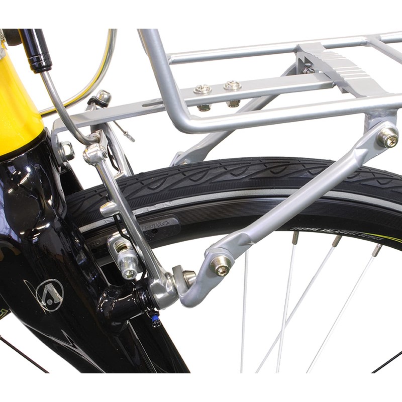 GRK Aluminum Front Carrier Matte Black (Front Carrier for Bicycles