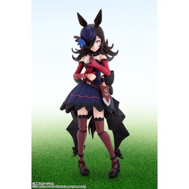 S.H. Figuarts Uma Musume Pretty Derby Rice Shower, Approx. 4.7 inches (120 mm), ABS & PVC Pre-painted Action Figure