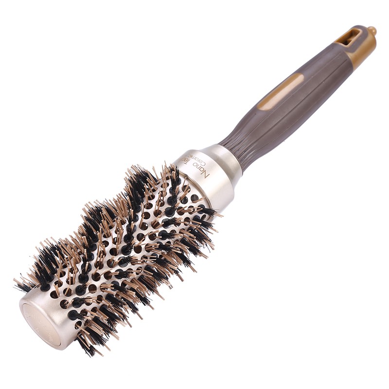 Anti Static Nano Ceramic Ionic Hair Styling Comb with Retractable