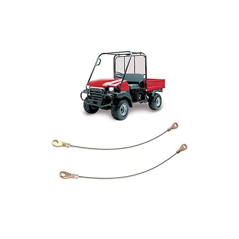 Rear Tailgate Cable, 2PCS Tailgate Cable Hook 53045-1065 Replacement for