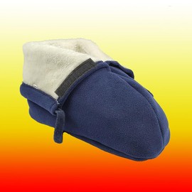 JIAHG Warm Fleece Foot Toe Cast Sock Windproof Walking Boot Socks Stocking Thick Plush Lined Plaster Cover Cast Protector Sleeve for Fractured Foot Leg Warmer Ankle Joint-Left or Right Foot