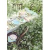 Meri Meri Reusable Bamboo Plates Floral Large 6x