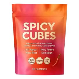 Gxg V Cubos Románticos Con Sabor A Chile Picante,30 Cápsulas