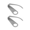 Jitterbug (2-Pack) Air Windshield Remover Blades 95mm (3.74") Pneumatic Windshield