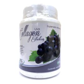 Colágeno Collagen Hidrolizado En Polvo De 500 G Sabor Uva