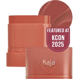 Kaja- Dewy Bar - Bálsamo labial y rubor en barra cremoso multiusos, rubor en barra coreano en crema para mejillas y labios, 45%