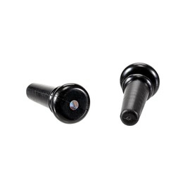 RuiJOTWAT 2Pcs Ebony End Pins Endpins For Acoustic Guitar Bridge Pins Pegs Guitar Parts Replacement