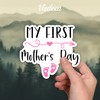 (3Pcs) My First Mother's Day Sticker Funny Motivational Quotes Family