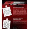 Camoo 14 PCS Feeler Gauge Jake Brake Tools Set 88880052