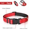 KOMUNJ Reflective Dog Collar and Leash Set Adjustable Collar Durable