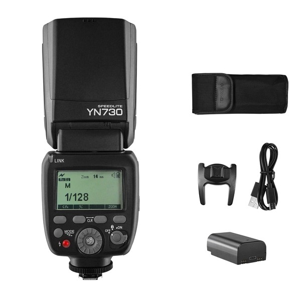 YONGNUO YN730 Flash Speedlite, with 2000mAh Lithum Battery, GN60 2.4G