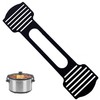 Rxuiael Adjustable Silicone Lid Lock Strap for Slow Cookers and