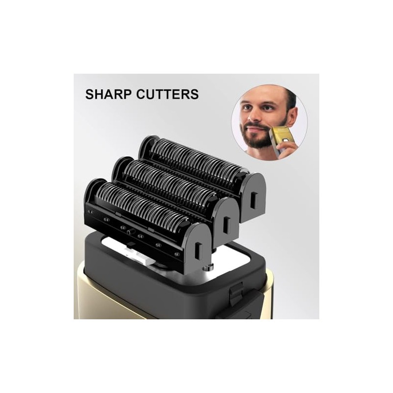 Shaver Blade Replacement Triple Blades Razor Men, Shaver Heads Replacement