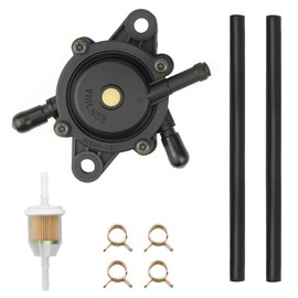 127-9206 Fuel Pump For Toro SW4200 SS4250 SW5000 MX4250 SW5425 SWX4250 TimeCutter LC2P77F 48in/52inTITAN HD 1500/2000 Series Riding Mower Replace 139-0684 with Filter & Oil Hose