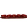HappyShopShop Chinese Festival Red Water Tee Ju Eia Cups Set