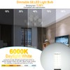 5 Pack - G8 GY8.6 LED Light Bulbs Dimmable 7W