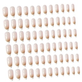 Healeved Diy Fake Nails Kit 72pcs Women's Press on Nails for Luxury Fashionable Manicure