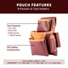Occidental Leather 3 Pouch Pro Fastener Bag - Cafe -