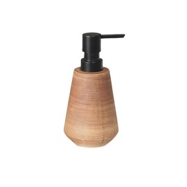 Soap Dispenser Bathroom, Ceramic Bathroom Countertop Hand Dispenser for Kitchen Sink Refillable Liquid Lotion Foaming Soap Dispenser Bottle with Pump