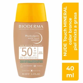 Bioderma Photoderm Nude Touch Mineral FPS50+ Bronze Tone Nude Effect 40ml