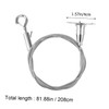 Operitacx 2 Pcs Adjustable Wire with Hook Hanging Rope for