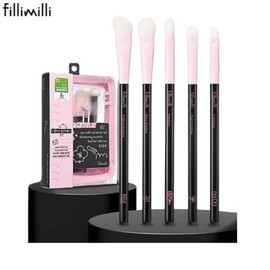 FILLIMILLI Eye Makeup Brush Set 6items [Black Pink Edition Limited Set]