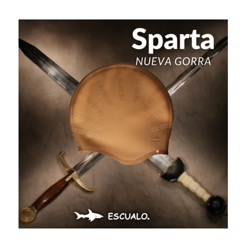 escualo Gorra para Natacion Unisex Adulto Modelo Sparta (Silicon) Impermeable,