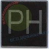 BuildingSigns.com ELEVATOR FLOOR NUMBER PH SIGN- ELEVATOR JAMB PLATE FLOOR