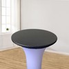 KONAMO N/A Non Slip Round Fabric Waterproof Tablecloth 60cm Diameter