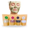 Arcillas Naturales Mascarillas Verde Roja Negra Blanca 250g