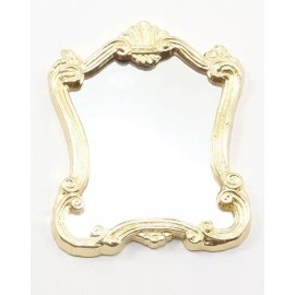 Unbranded Dollhouse Miniatures 1:12 Scale Victorian Mirror #CLA04257