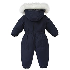 Srkrando Toddler Boy Snowsuit Kids Winter Snow Suits For Babies Jacket 12-18 18-24 Months