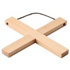 Wooden Trivet Large 8.3 inches (21 cm) Cross 17223